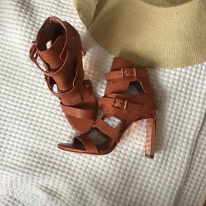 BCBG Buckle Heels